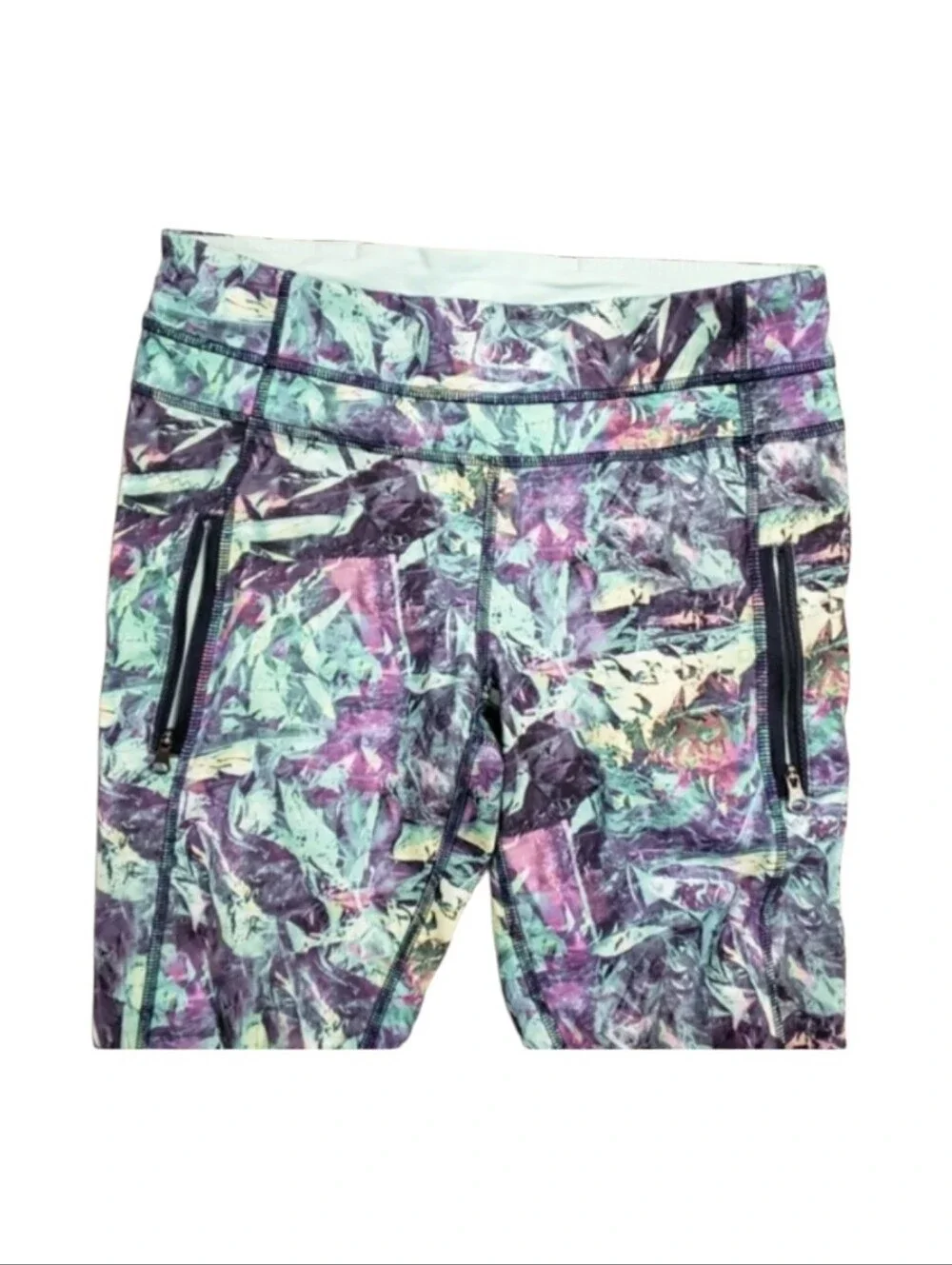 Lululemon inspire II multicolor leggings size 4